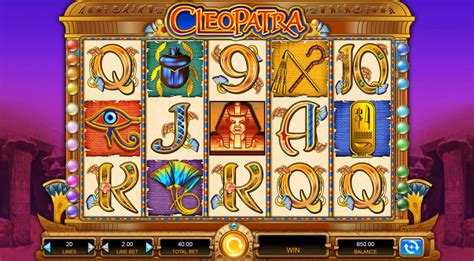 cleopatra casino games to play